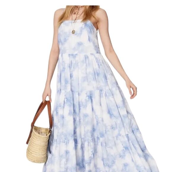 Johnathan Simkhai Clarissa Organic Tie Dye Maxi Dress - Picture 3 of 14